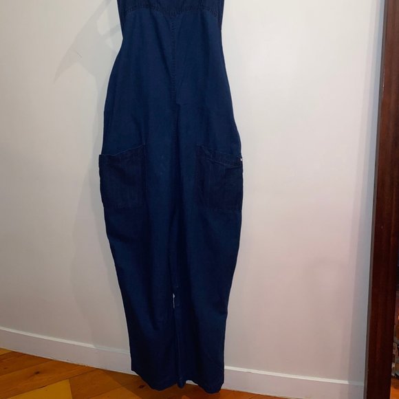 GUESS Light-Weight Denim Jumpsuit / Overalls - Picture 5 of 12